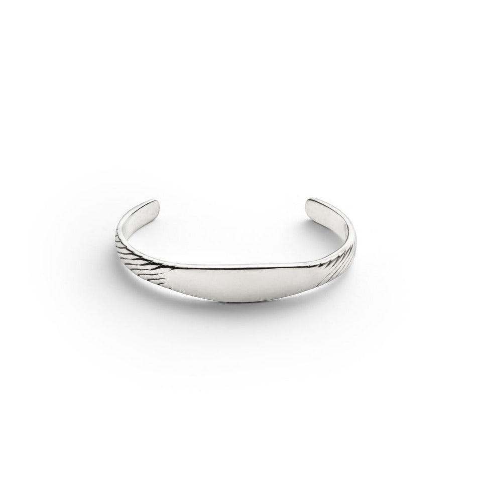 Upland Cuff - Men's Silver Cuff Bracelet - Jonas Studio