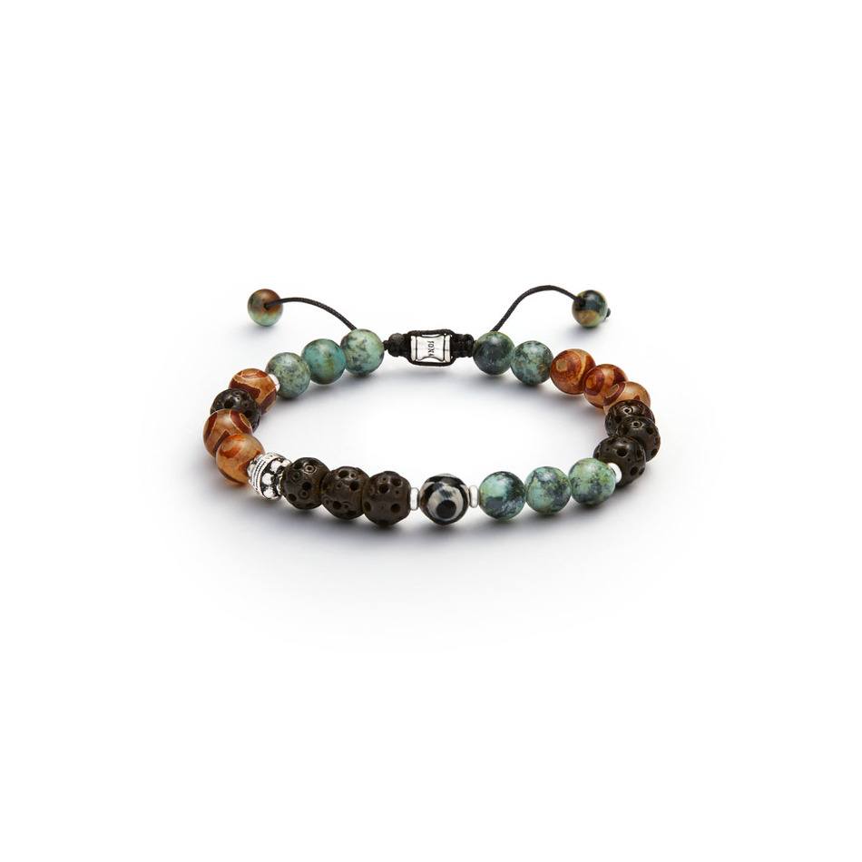 Live Fast Bracelet - Men's Beaded Bracelet - Jonas Studio