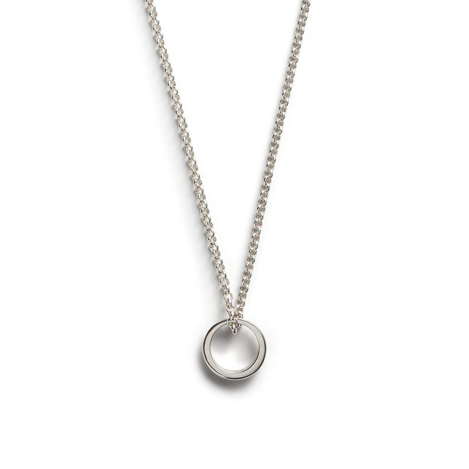 Halo Pendant - Men's Silver Pendant Necklace - Jonas Studio